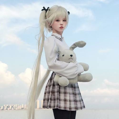 全套cosplay动漫春日野穹水手服
