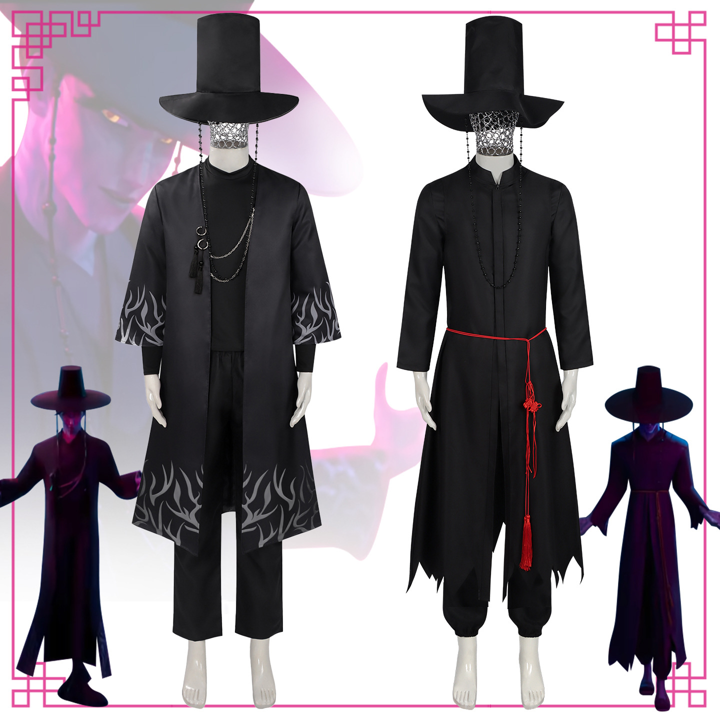 影视K-POP猎魔女团cos服沙加男孩
