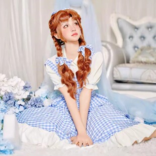 【儿童款有售】第五人格cos服小女孩桃乐丝cosplay服装连衣裙套装