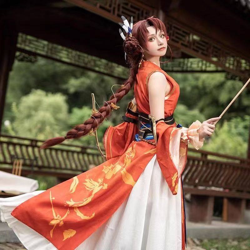 孙尚香cos代号鸢英气女汉服古装女装乙女游戏cosplay服装套装