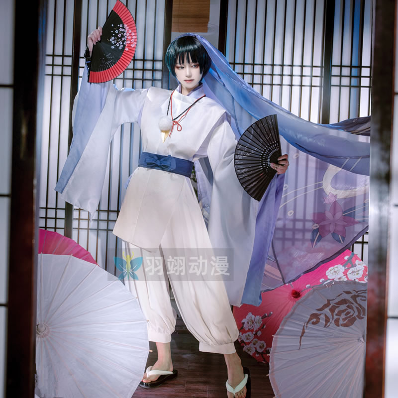 羽翊动漫原神少年白衣散兵过往