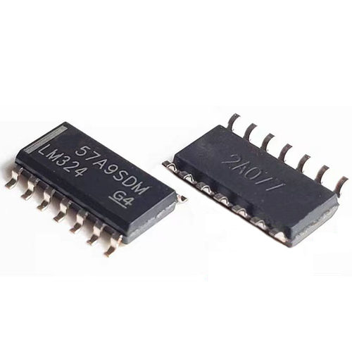 全新进口原装 LM324DT SOP14贴片 四运算放大器 芯片IC LM324