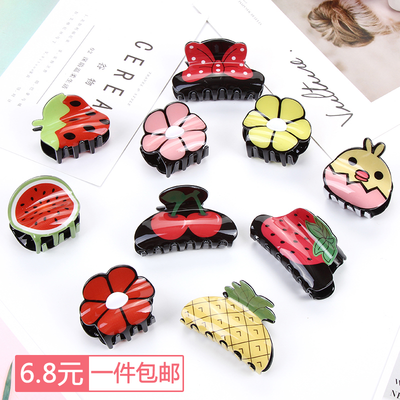 发抓洗澡中号夹女头饰后脑勺