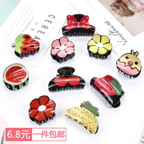 发抓洗澡中号夹女头饰后脑勺