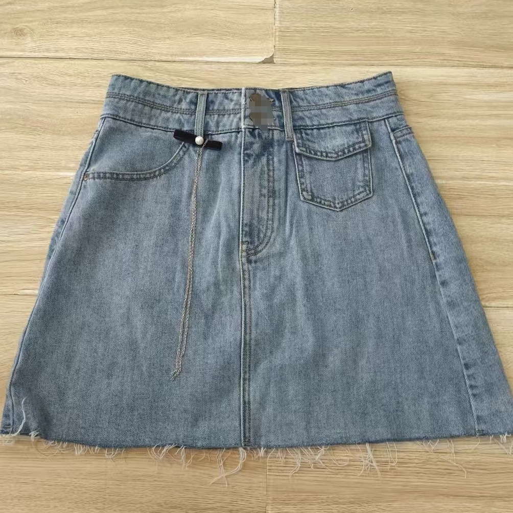 a字裙显瘦牛仔裙休闲半身裙