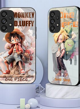16plus15苹果14SamsungS25三星S24fe海贼王A55手机壳S22ultra女s23u加54男21+M53case52适用34玻璃35高级感外