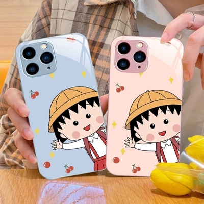 21plus8苹果14SamsungS24fe樱桃12小丸子13三星S25手机壳S23ultra女s22+加a54卡通53case52适用34玻璃20可爱9