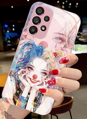 16plus20苹果14SamsungS25小丑33女孩13三星S24fe手机壳S23ultra女s22u明星a54全包21+53case52适用34玻璃a73