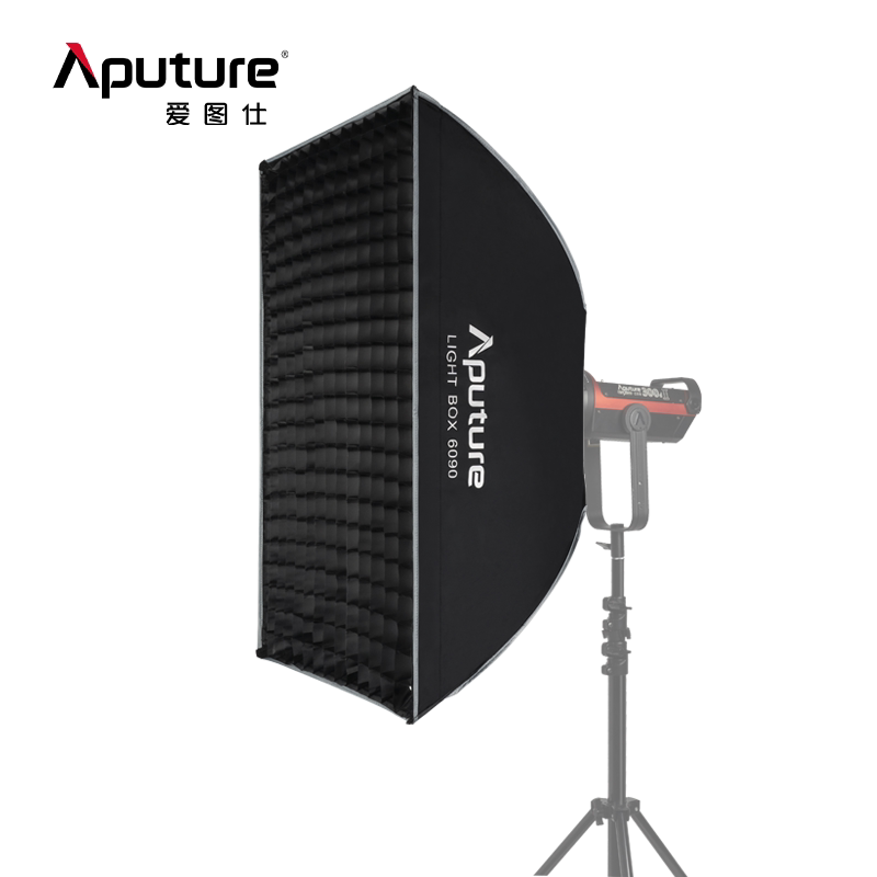 爱图仕60*90cm 30*120cm柔光箱 人像摄影视频直播保荣卡口柔光罩