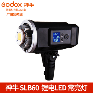 神牛摄影灯SLB-60WLED外拍灯录像灯视频微电影补光灯人像柔光灯