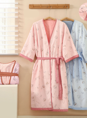 吉尚 高颜值浴袍可穿可裹巾毛巾料大人家用吸水柔软速干女夏浴裙