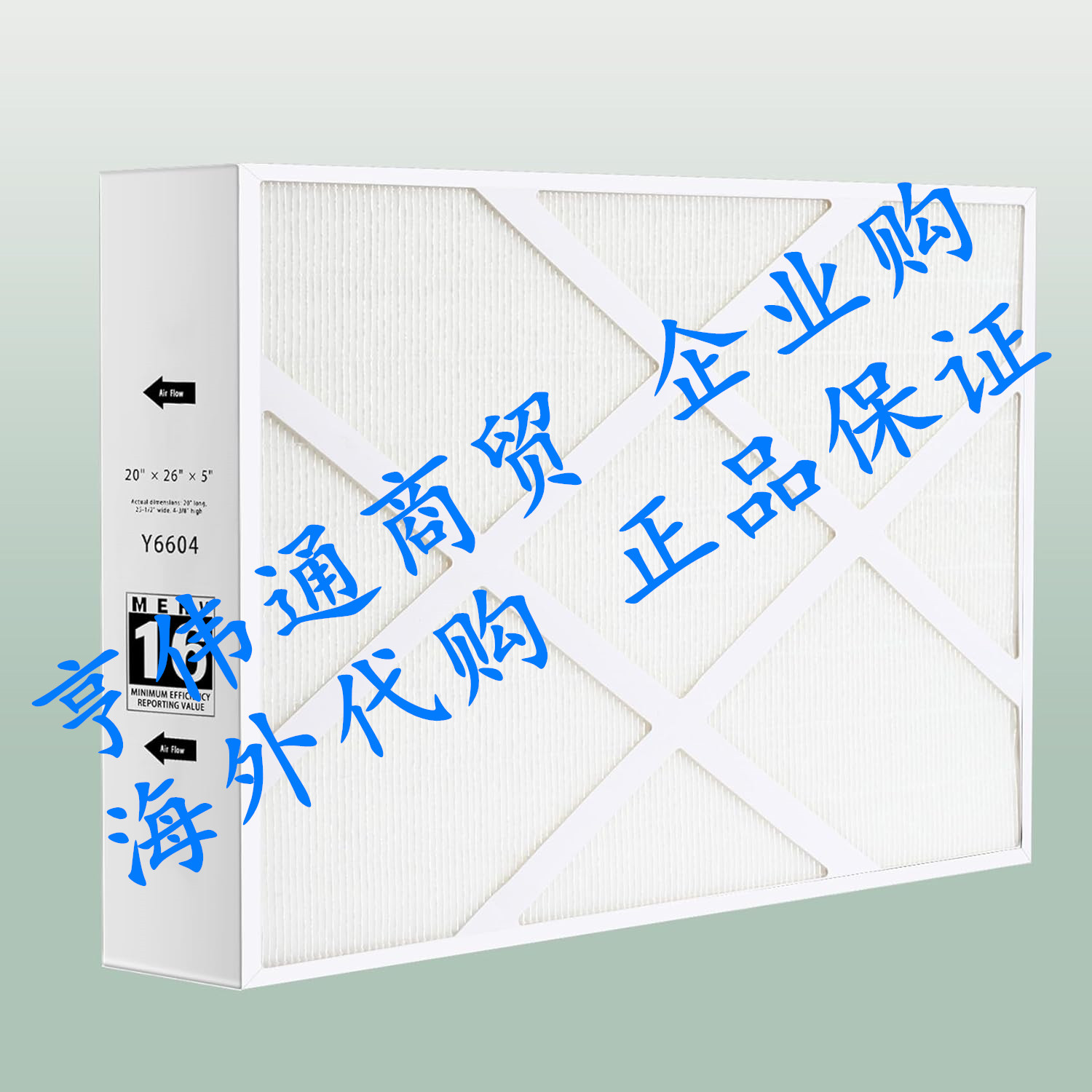 Askfish Y6604 Filter - 20x26x5 Merv 16 Filter 可替换Lennox
