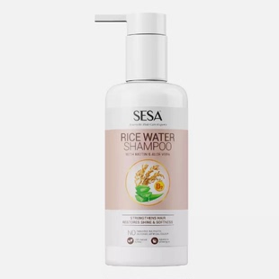 Shampoo With Vera Rice 印度 Aloe Water SESA Biotin