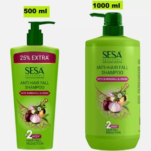 SESA Ayurvedic Anti-Hair Fall Shampoo Bhringraj, Onion