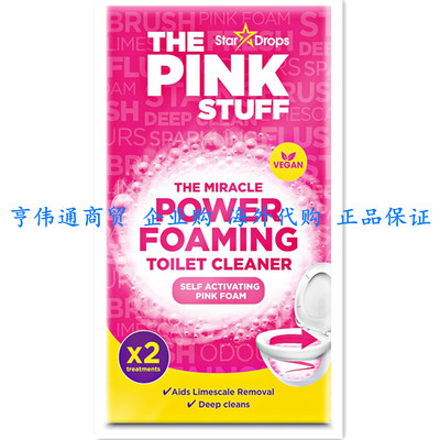 Stardrops Pink Stuff Miracle Power Foaming Toilet Cleanerr