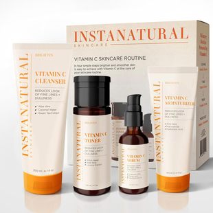 Four Step Skin InstaNatural Set Care Skincare Vitamin