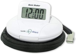 Sonic Alert SBP100 Portable Loud Vibrating Alarm Clock
