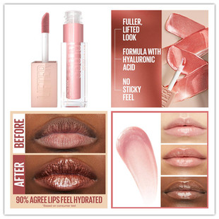 MAYBELLINE Lifter Gloss Lifter Plump， Plumping Lip Gloss