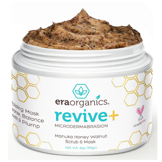 Manuka Honey Exfoliating Face Scrub 4oz