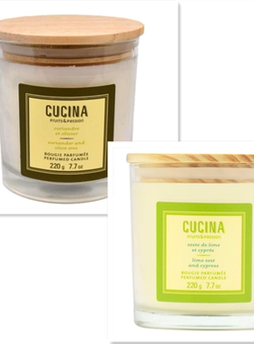 Fruits & Passion Cucina Perfumed Plant Based Wax Candle 可选