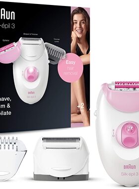 Braun SE3270 Silk Epil 3 Leg and Body Epilator and Shaver