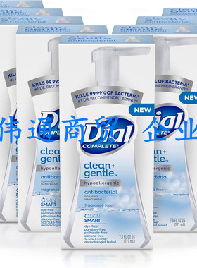 Dial Complete Clean + Gentle Antibacterial Foaming Hand Wash