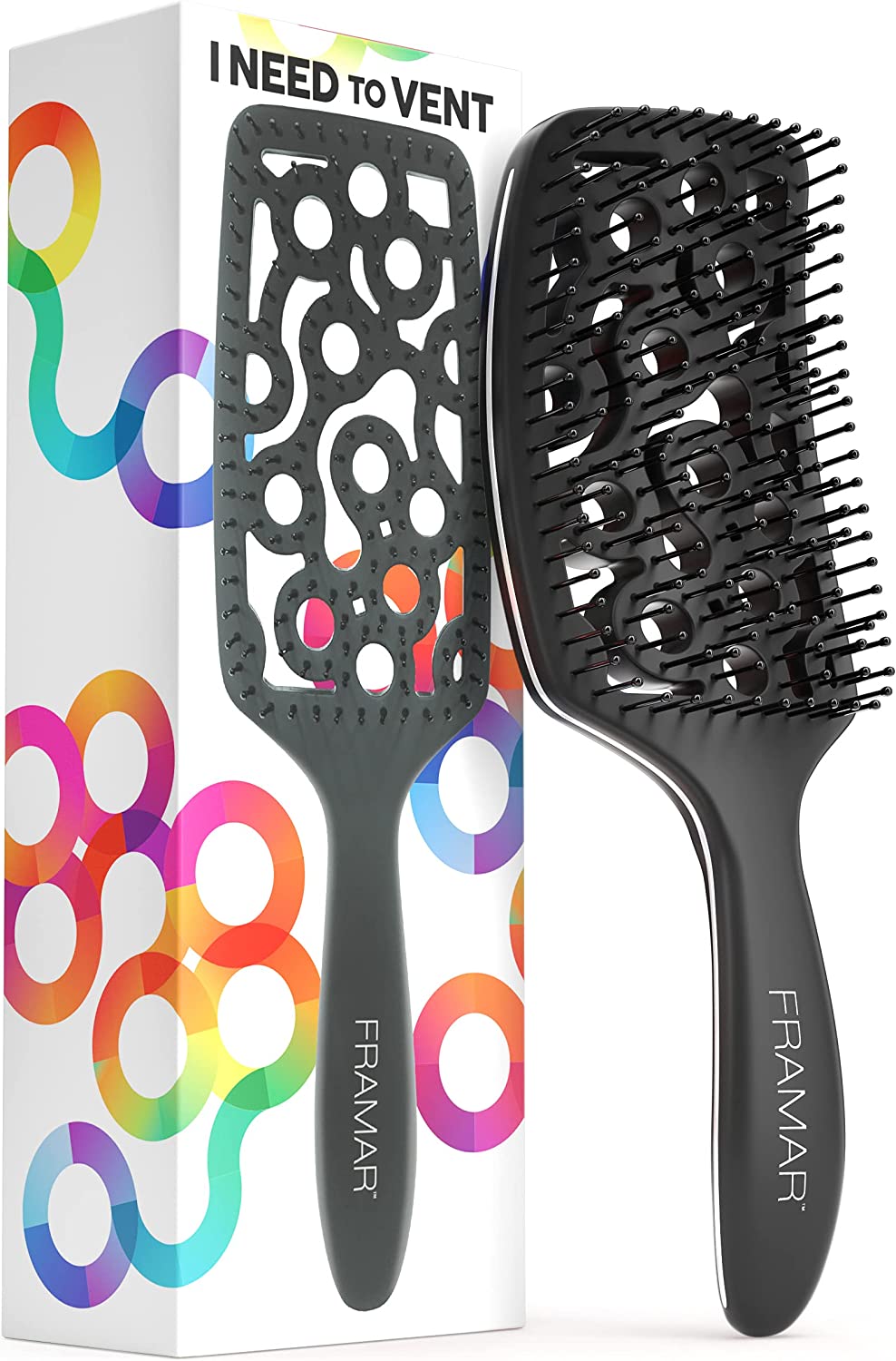 Framar Professional Vented Hair Brush – Paddle Brush