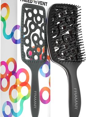 Framar Professional Vented Hair Brush – Paddle Brush