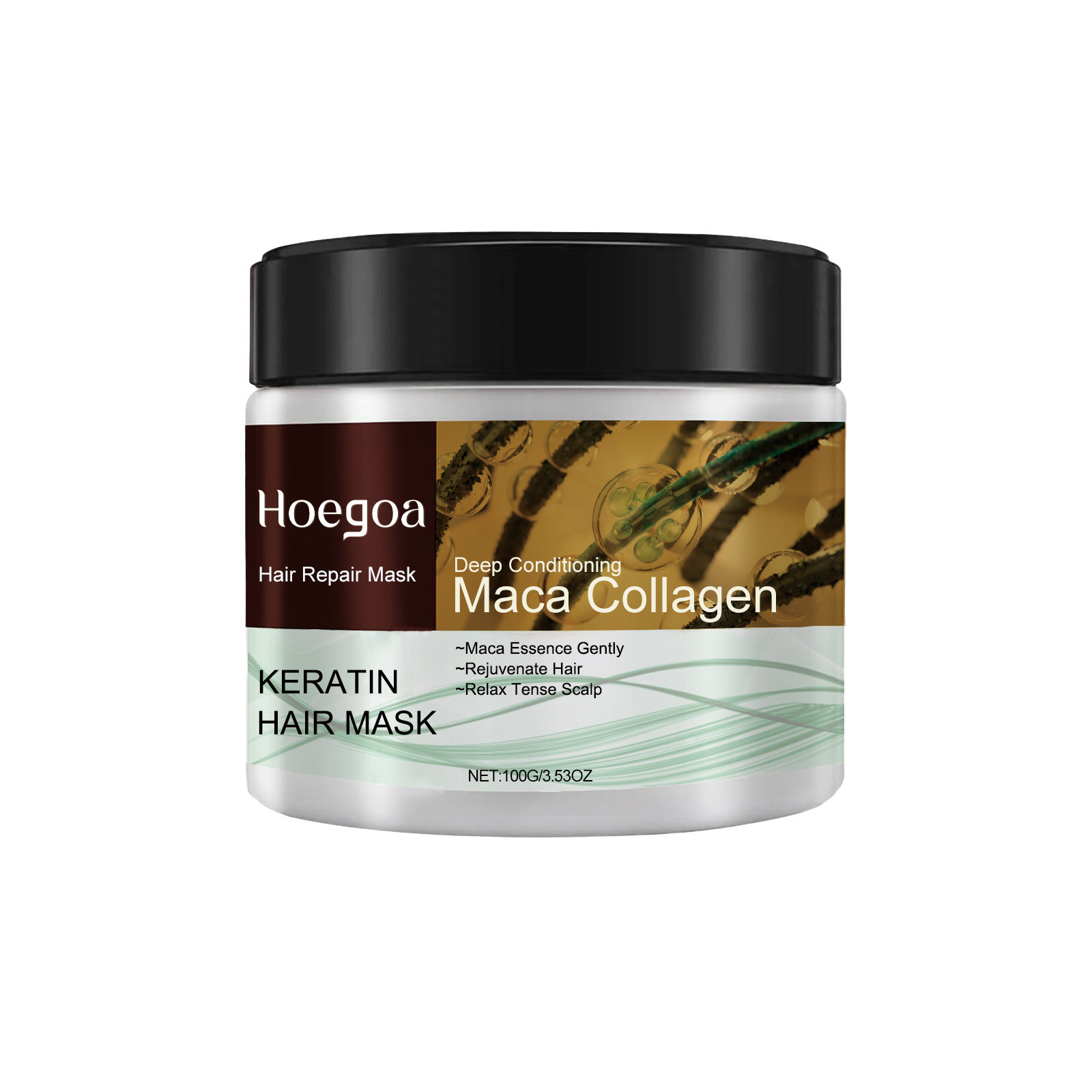 Hoegoa头发护理发膜滋润发尾柔顺