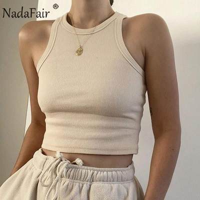 yoga Casual Tank Tops Women Summer Solid Vest Sexy Crop Top