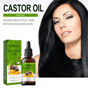 Organic castor oil moisturizing and smoothing hair care esse