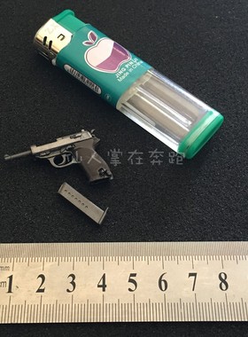 1 6兵人 威龙70732 德 P38 手枪 小比例 现货