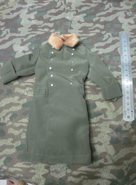 1 6兵人 威龙 70552  德 ss 克吕格 毛领 大衣 现货