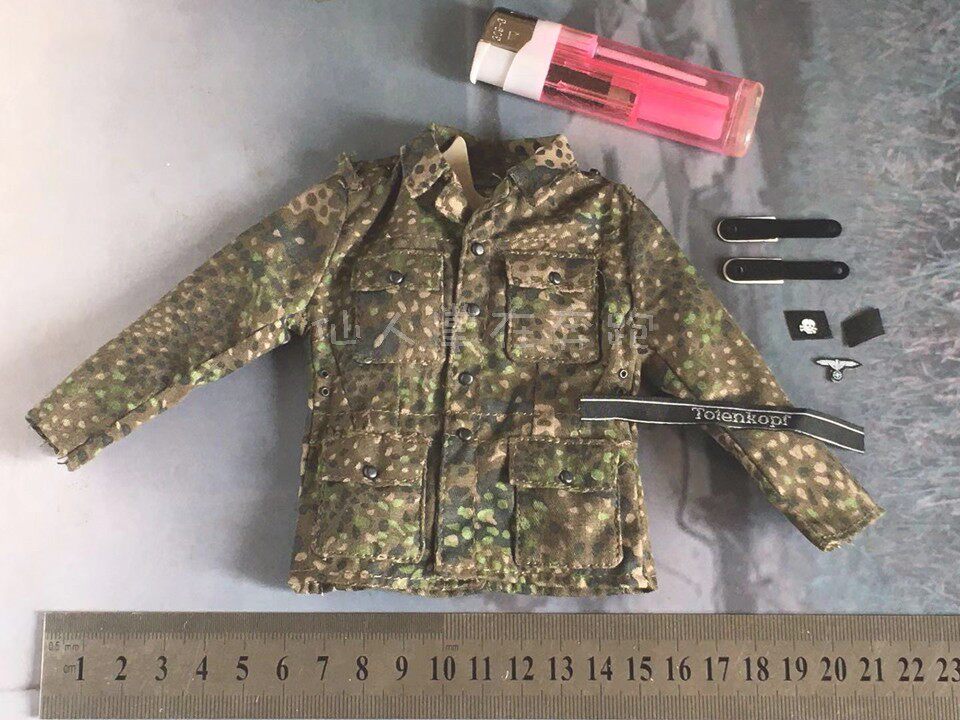 1 6兵人 威龙70785 德 SS 骷髅师  豌豆 上衣 模型 全新 现货