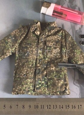 1 6兵人 威龙70785 德 SS 骷髅师  豌豆 上衣 模型 全新 现货