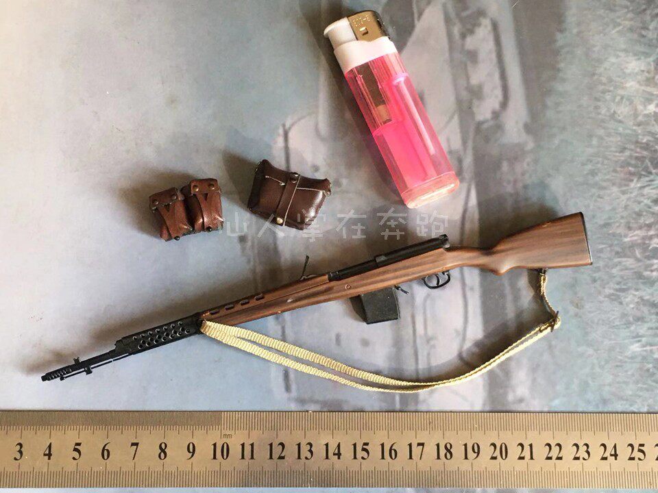 1 6兵人 威龙70207 DML 苏军 SVT步枪 正品 模型 有瑕疵