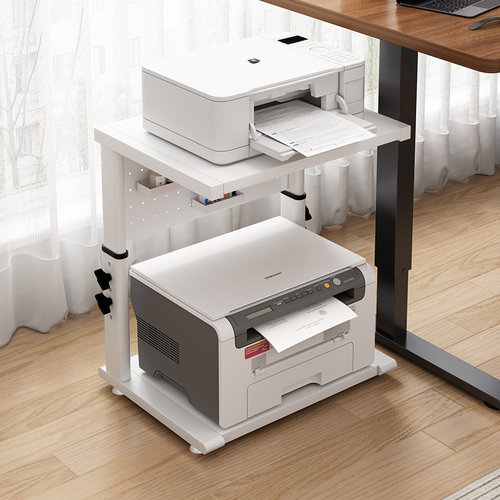 可移动铁艺多功能打印机置物架子