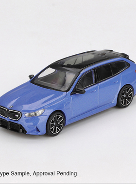 【匠擎现货】MINIGT 1:64 宝马BMW M5 蓝色 1080# 合金汽车模型
