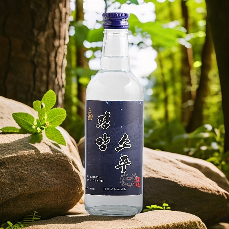朝鲜原装进口 平壤烧酒25度360ml*10瓶/20瓶装整箱  饮米酒