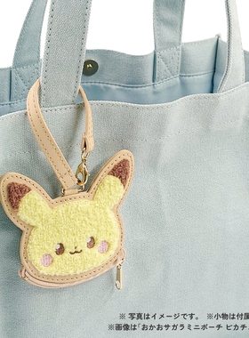 日本精灵宝可梦 PokePeace 皮卡丘木木枭波加曼一对鼠零钱包挂件
