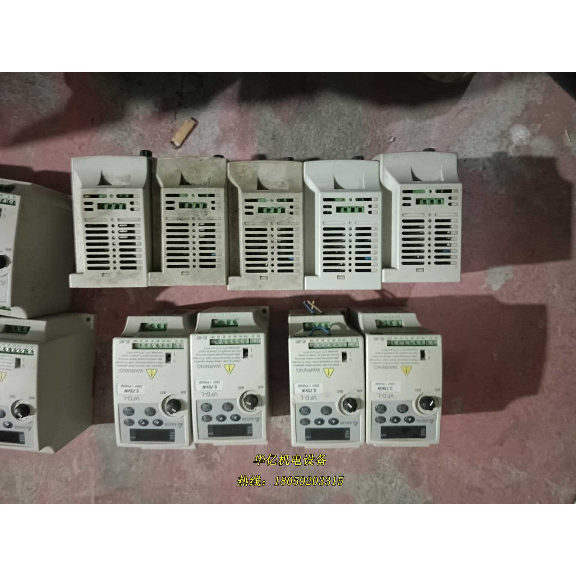 拆机台达变频器 VFD007L21A 0.75kw ，22议价