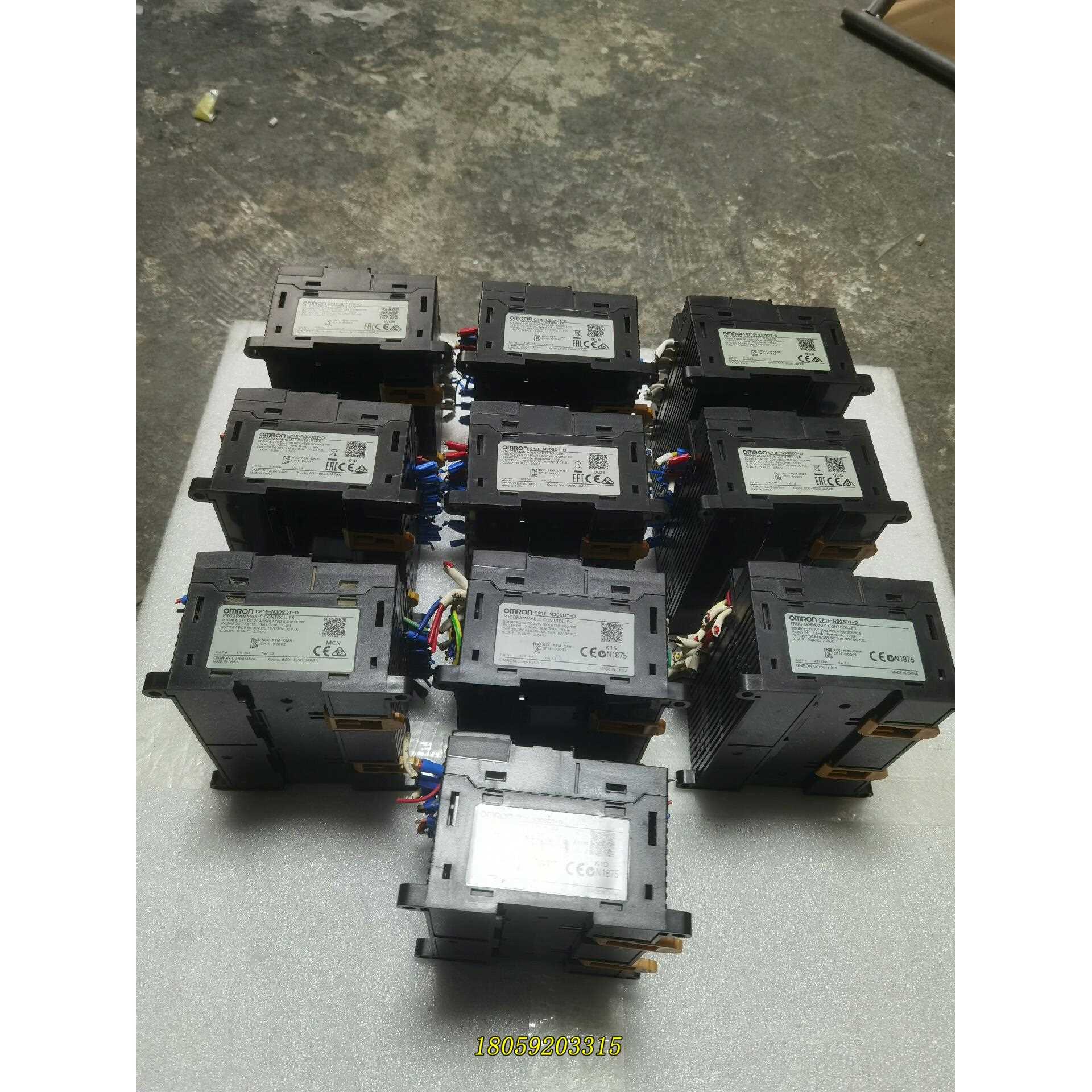 OMRONPLc拆机品 CP1E-N30SDT-D 40议价
