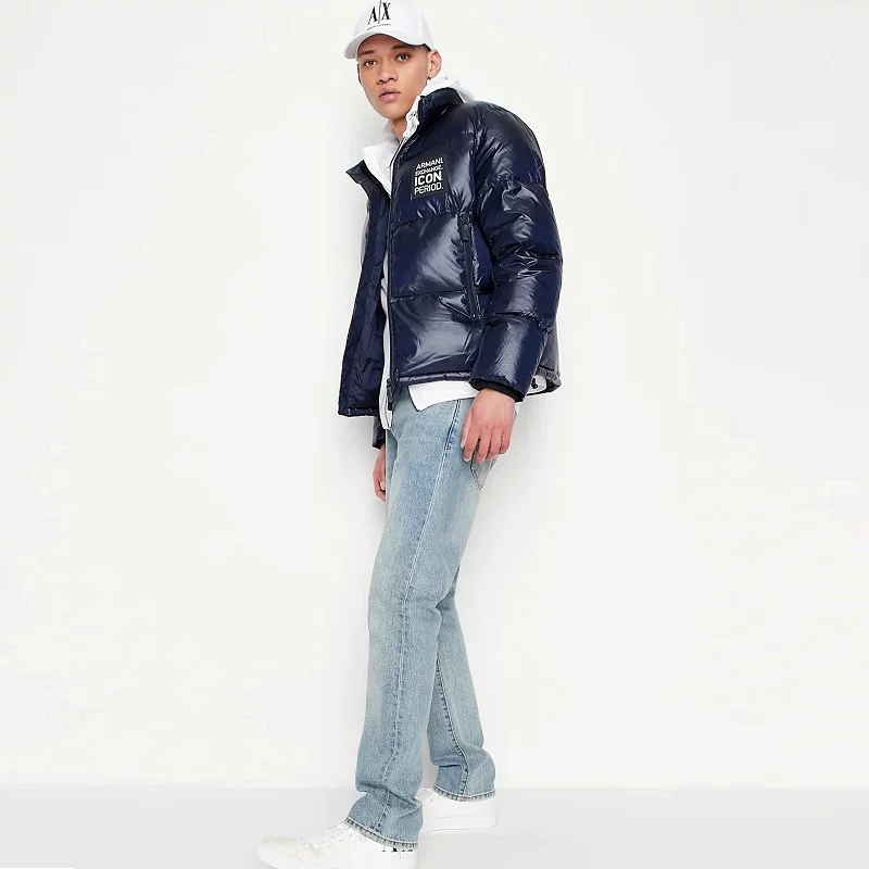 Куртка Armani с пухом (физические характеристики), увеличенная толщина