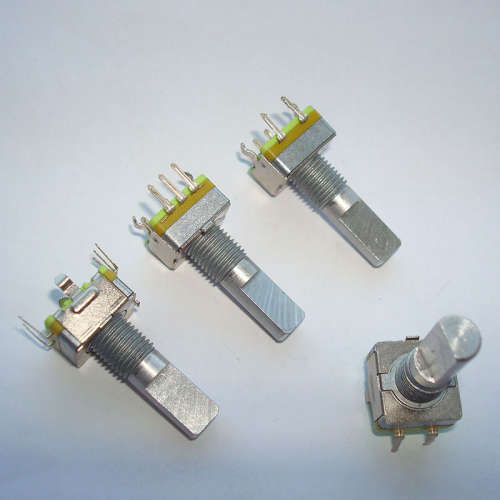 优质EC11编码器20定位数20脉冲轴长20MM旋转脉冲开关不带按动开关