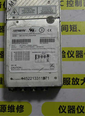ARTESYN  ASTEC电源MP4-1HV-1E-1L-1S-4LF4-00  73-940-8010维修