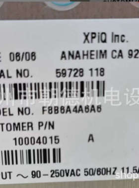 XP POWER电源F8B6A4A6A6  10004015维修议价