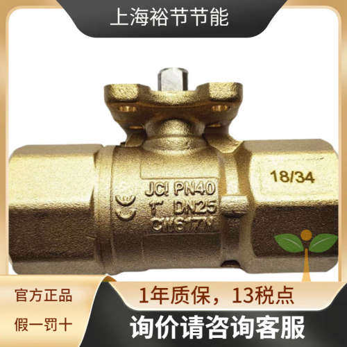 Johnson江森 VG1205FS-C螺纹不锈钢二通电动球阀dn50调节球阀