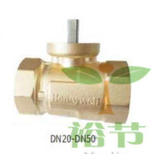 Honeywell霍尼韦尔 VBA16P050+MVN6110 螺纹二通全铜电动球阀DN50