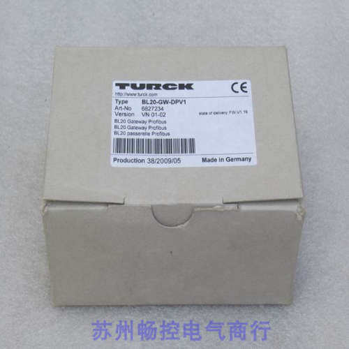 *现货销售*全新TURCK图尔克模块 BL20-GW-DPV1 现货6827234