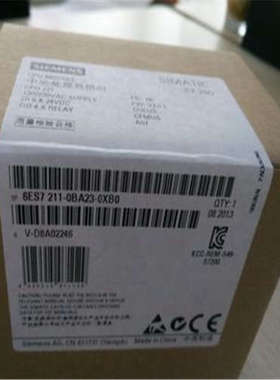 6ES7211-0BA23-0XB0全新S7-200 CPU 221 6ES72110BA230XB0议价